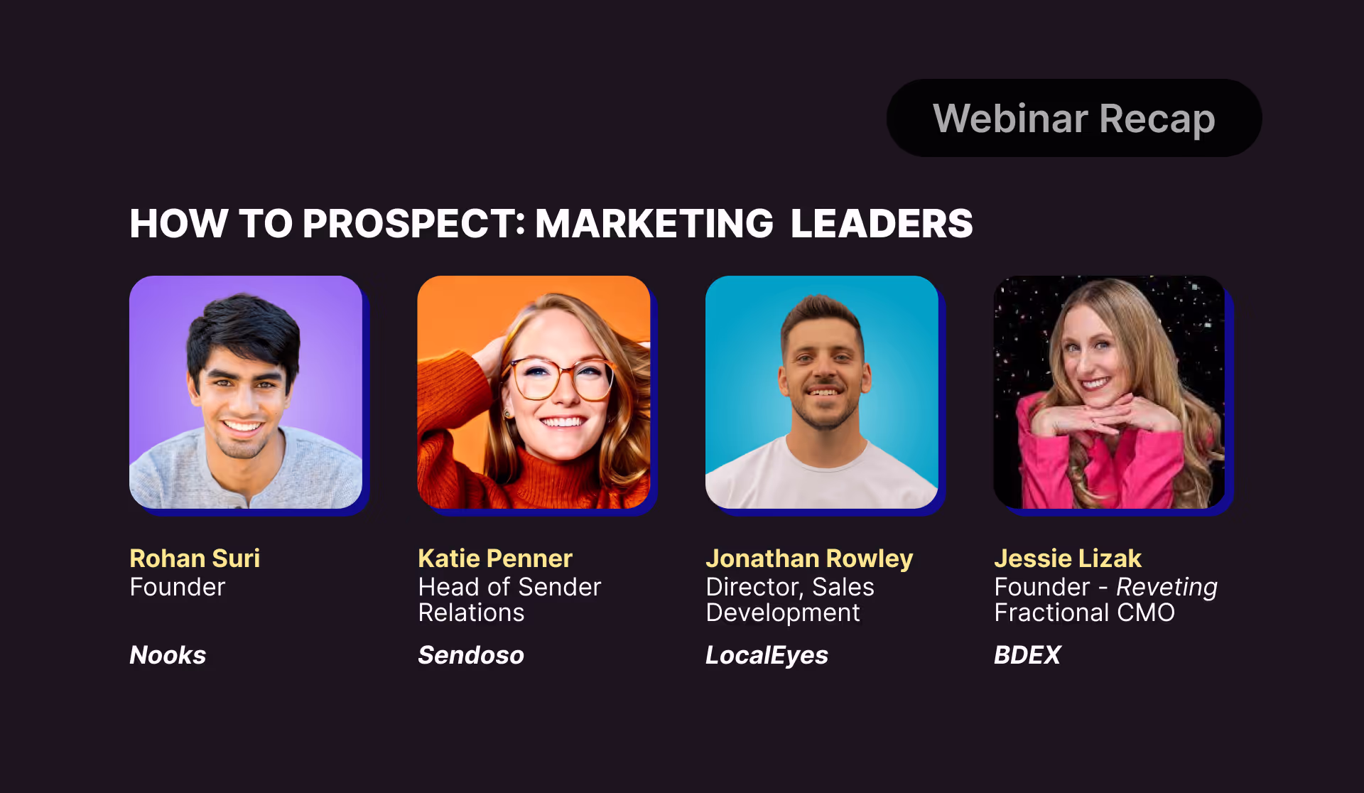 How To Prospect: Marketing Leaders [Webinar Recap]