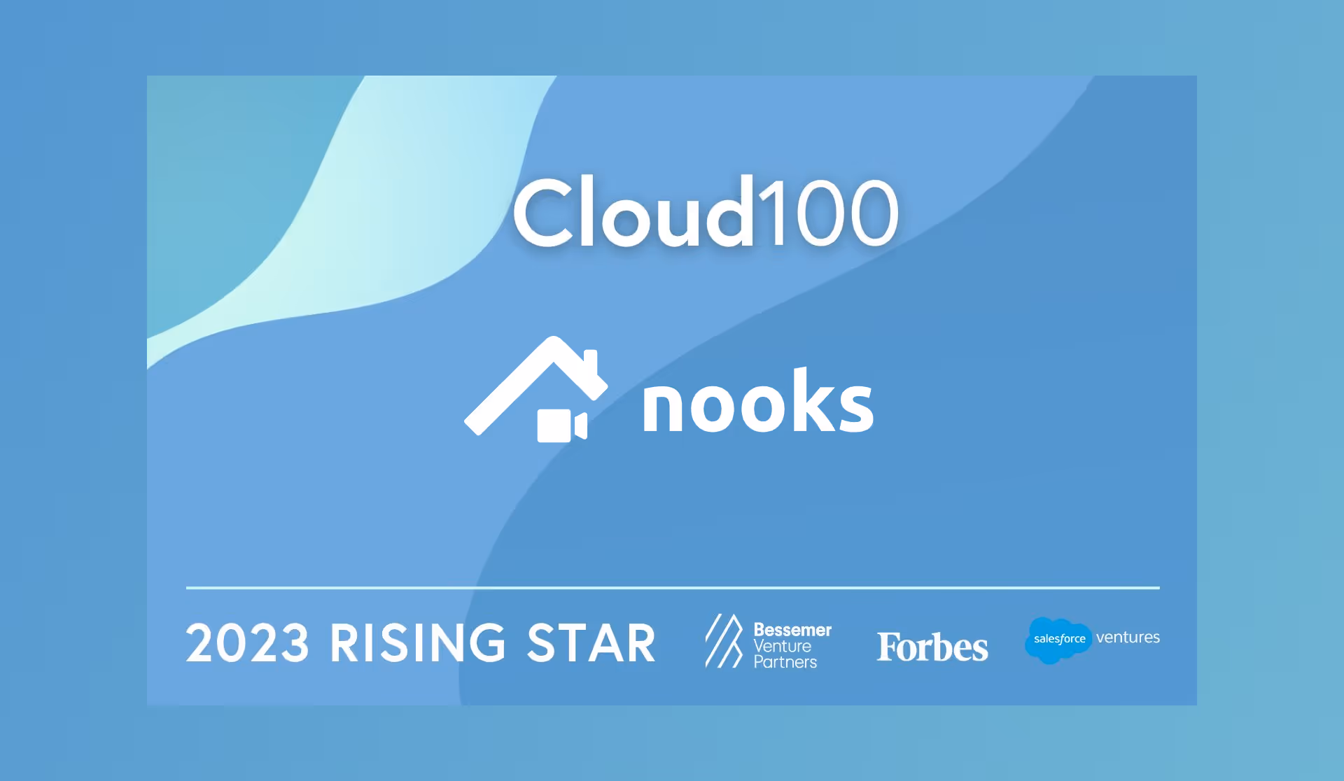 Nooks named one of 20 rising stars as a part of Forbes' Cloud 100 list