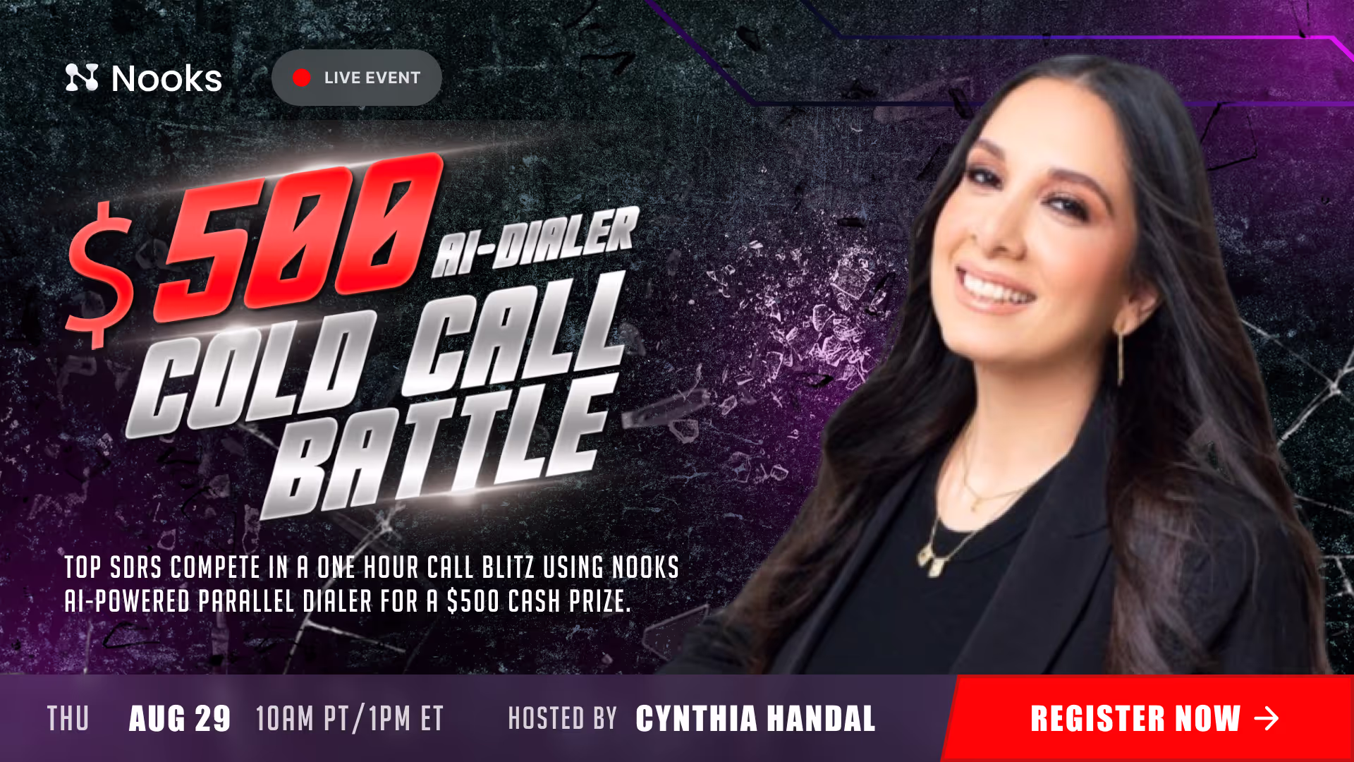 $500 AI-Dialer Cold Call Battle ft. Cynthia Handal