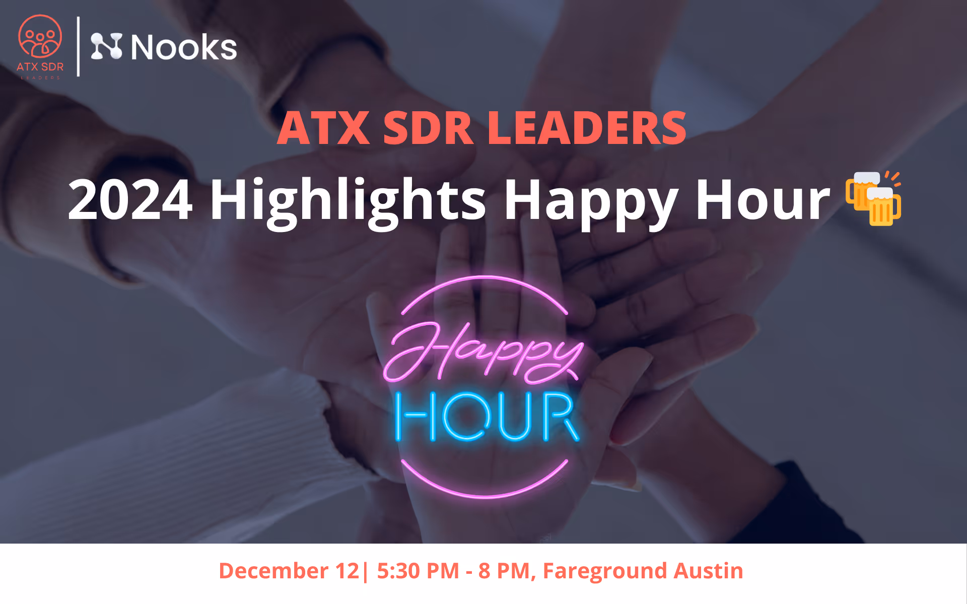 ATX SDR Leaders: 2024 Highlights Happy Hour