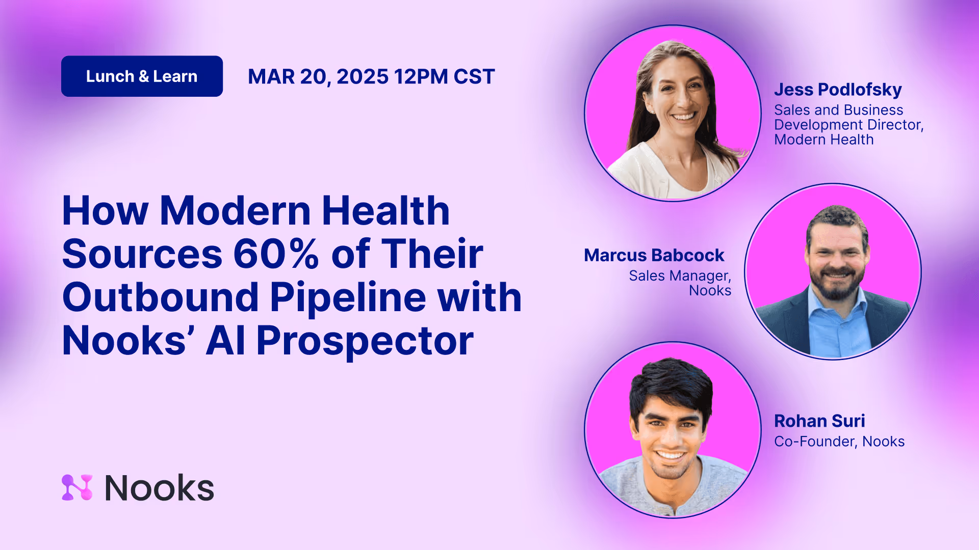 How Modern Health Sources 60% of Their Outbound Pipeline with Nooks’ AI Prospector