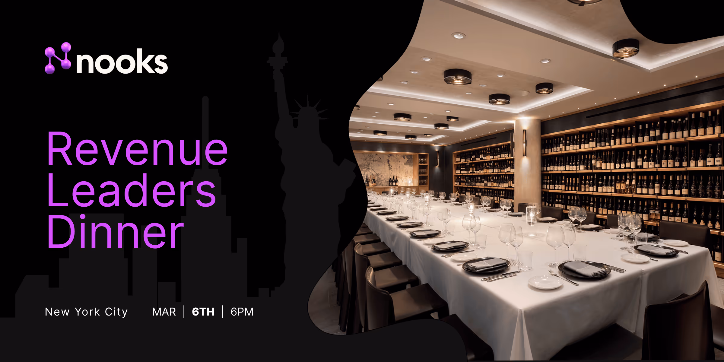 Revenue Leaders Dinner in NYC