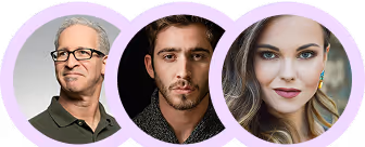 A couple of people's profile photos