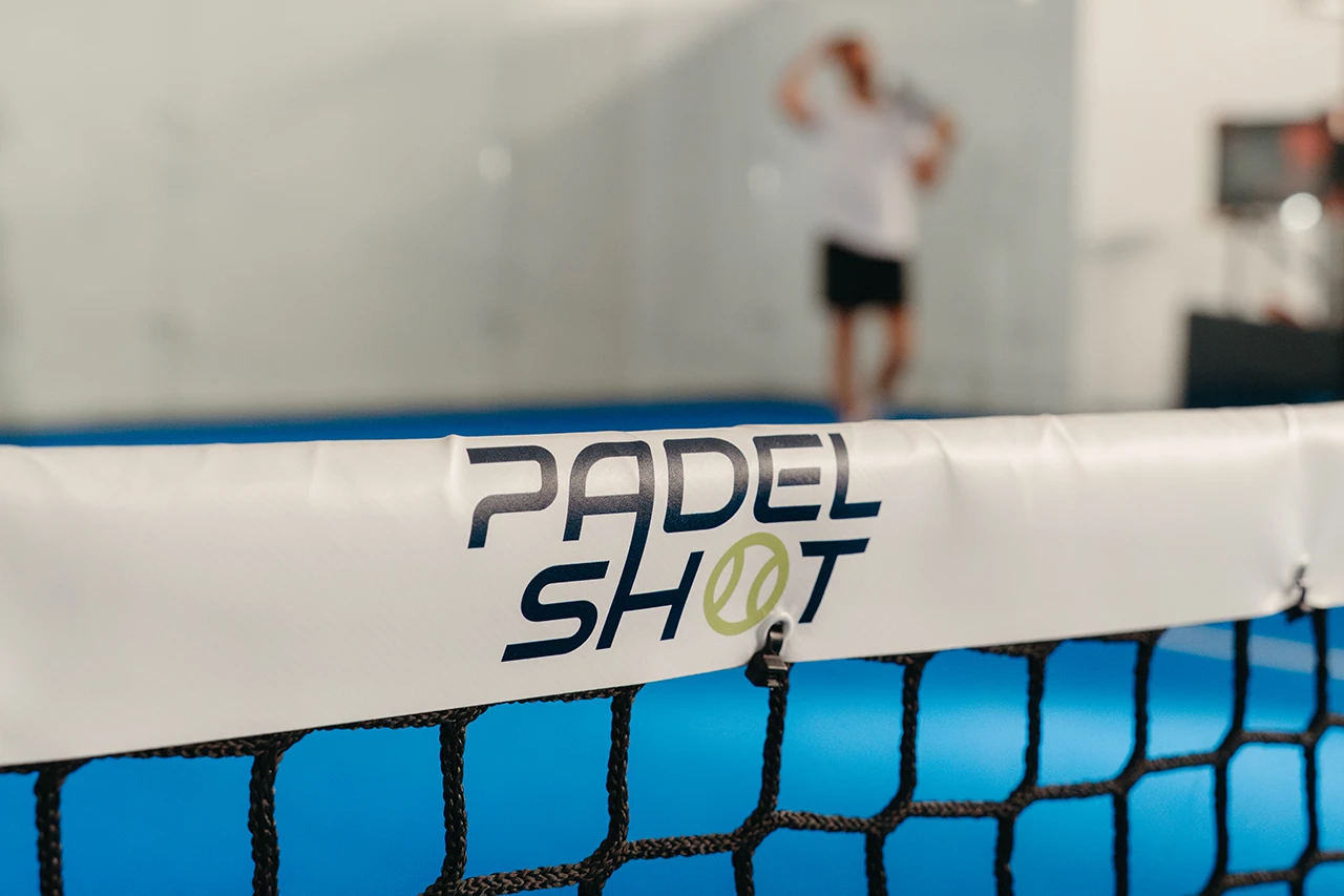 Branding PadelShot sur filet