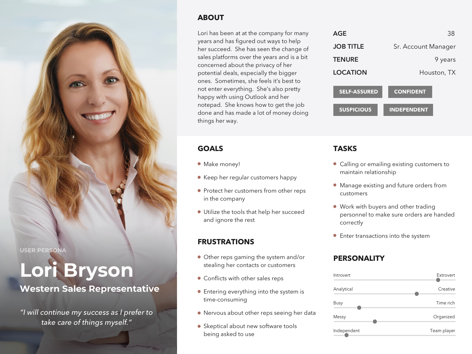 Western Sales Representative