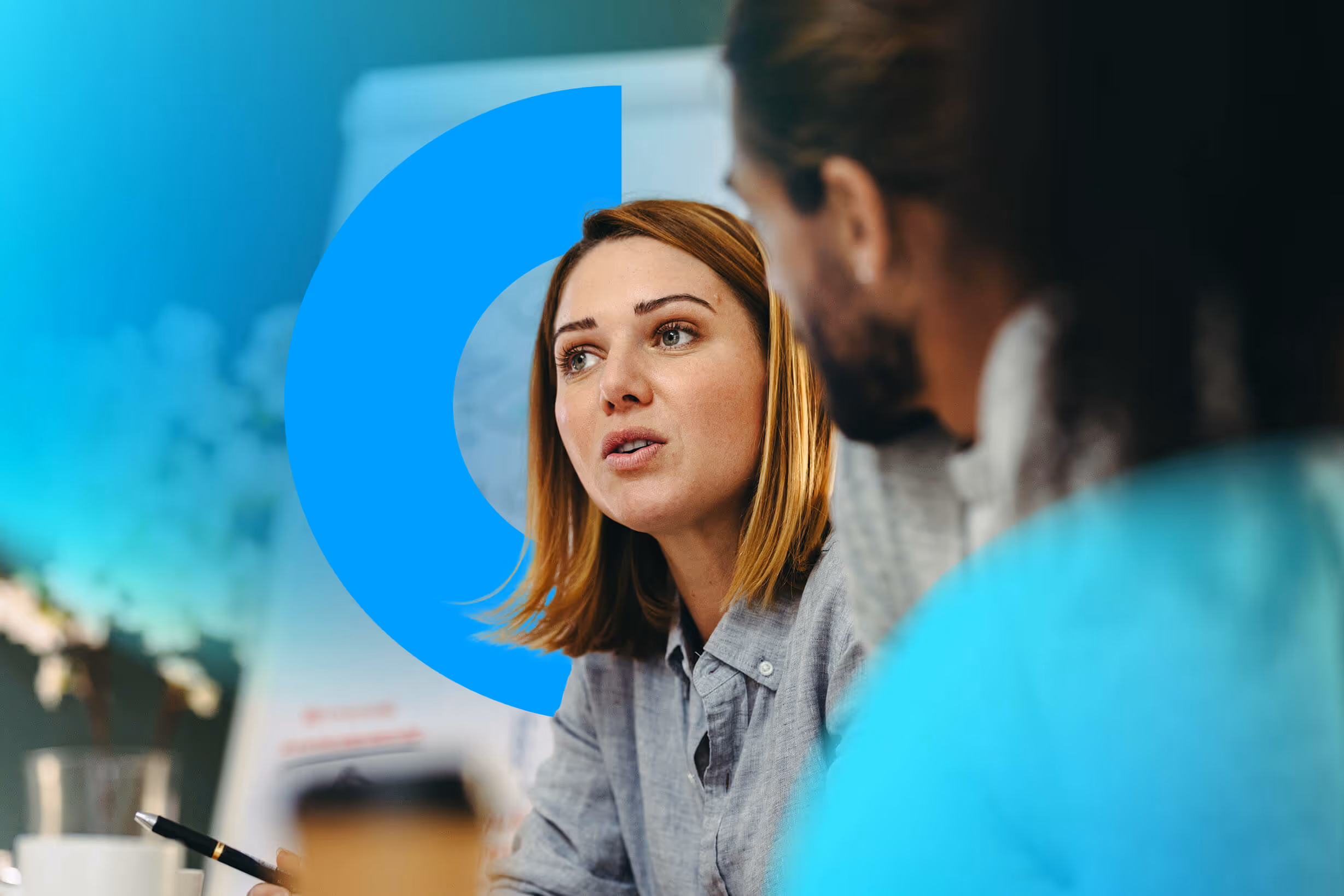 Person reviewing flagged email threats in a secure MSP environment