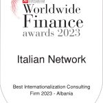 Italian Network migliore società di consulenza per l'internazionalizzazione 2023 - Albania