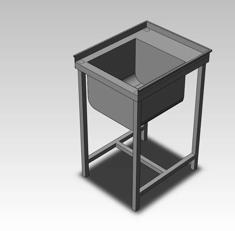 Welded sink VM1