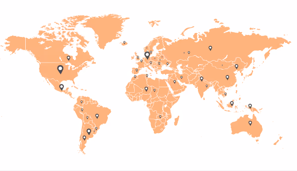 World map market intelligence
