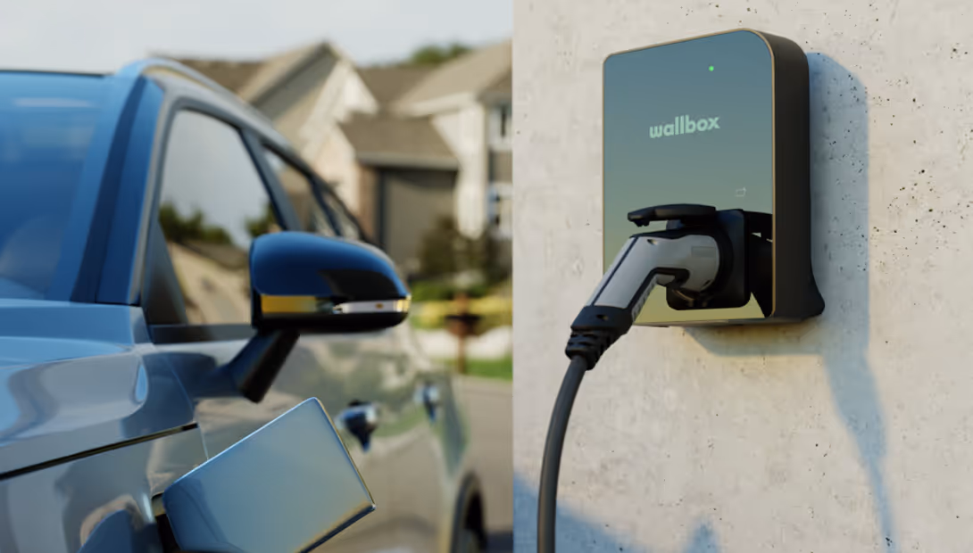 Borne de recharges pour véhicule électrique pour maison et particuliers compatible avec le photovoltaïque