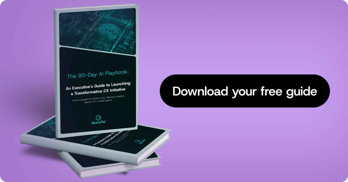 Your board wants AI results this quarter. Get the executive playbook to launch Agentic AI in 90 days - from build vs. buy decision to proven ROI.