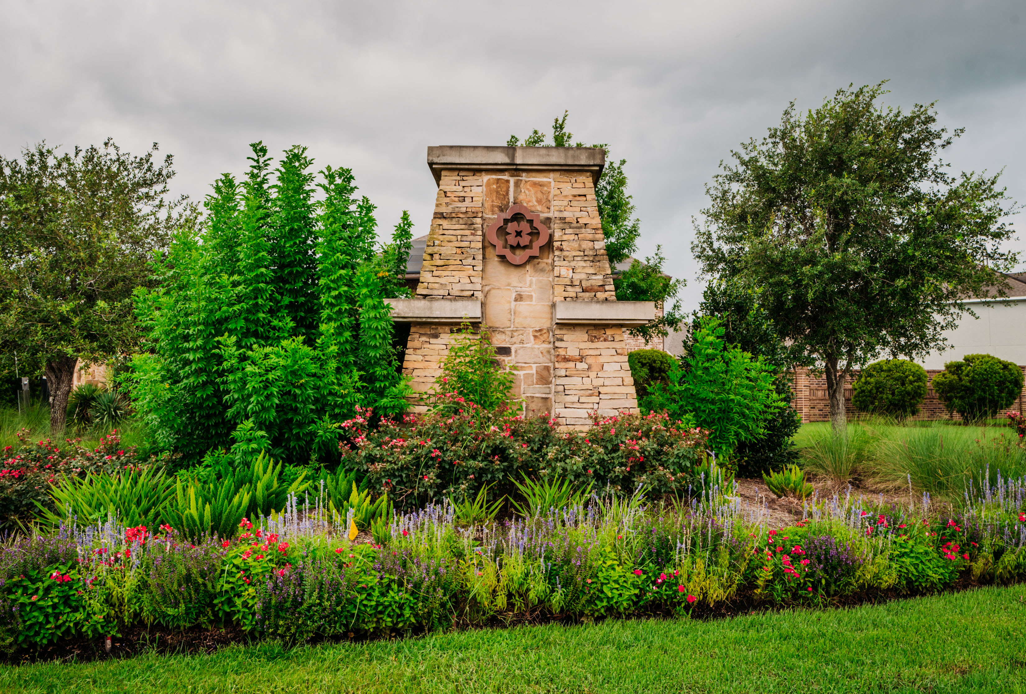 Architectural Monument using Stone Masonry with Community Identity Marker