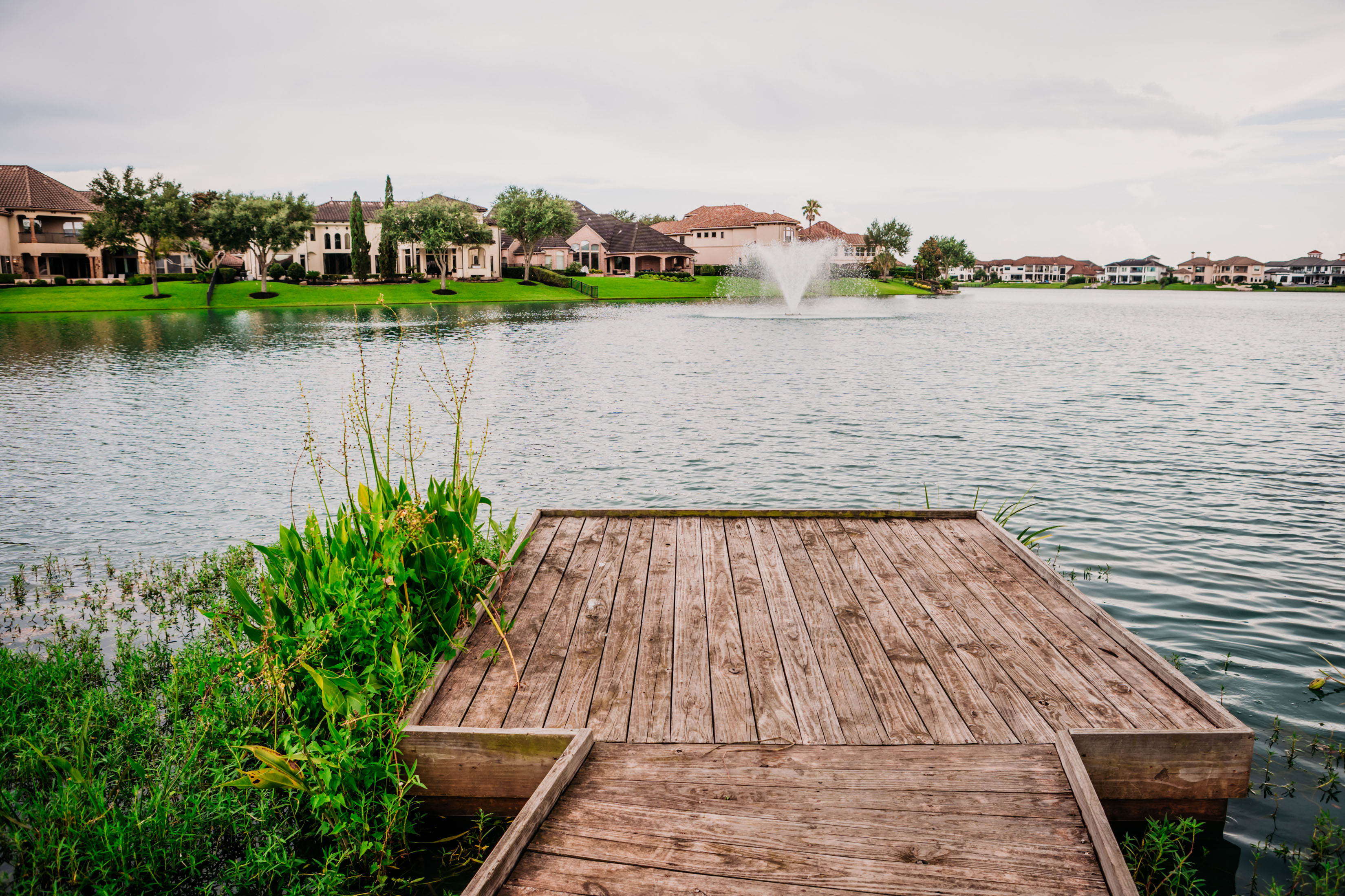 Lake view from the end of the boardwalk