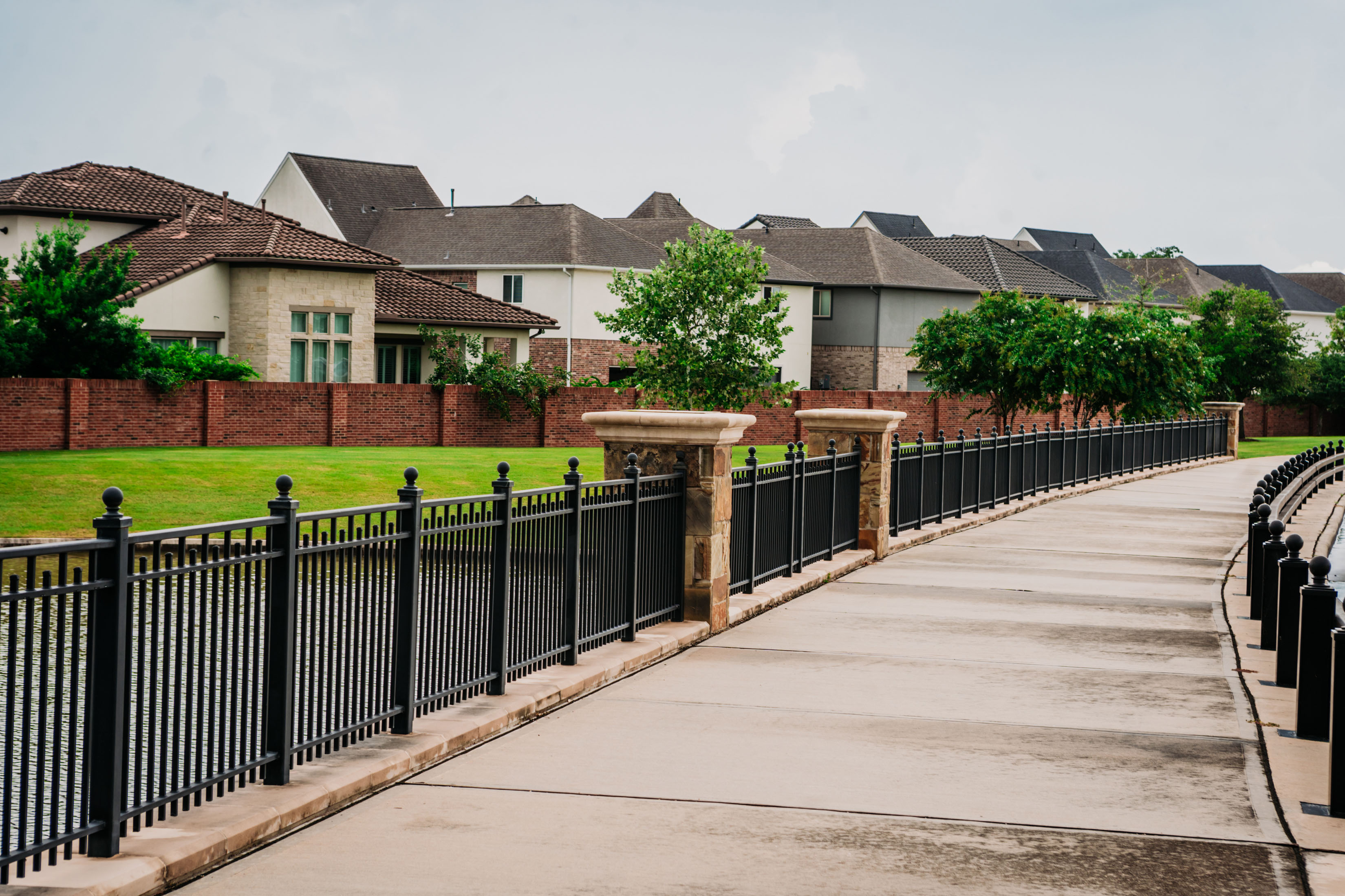 Community view of Bridge Rail Fencing