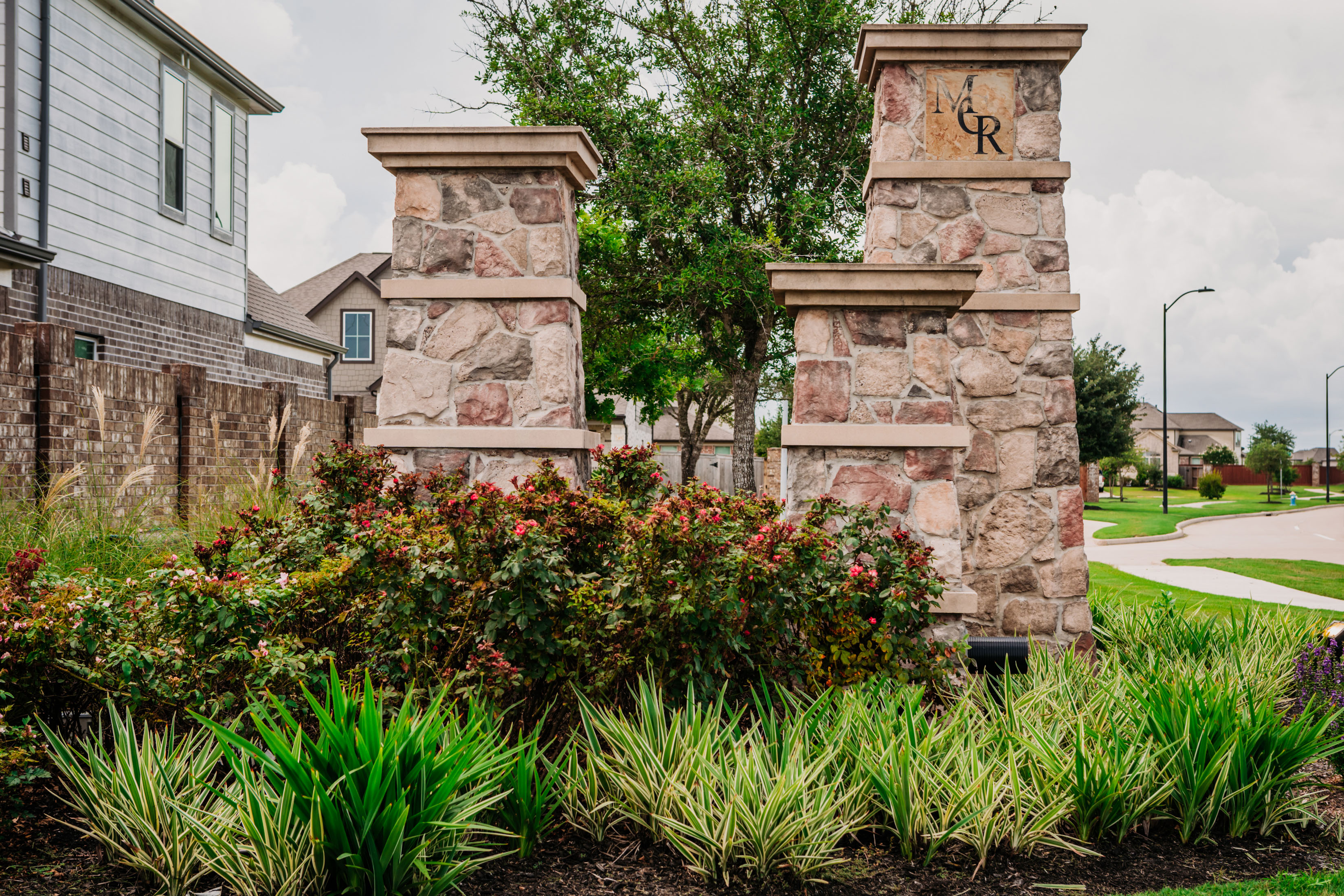 Architectural Monument with Community Identity Marker