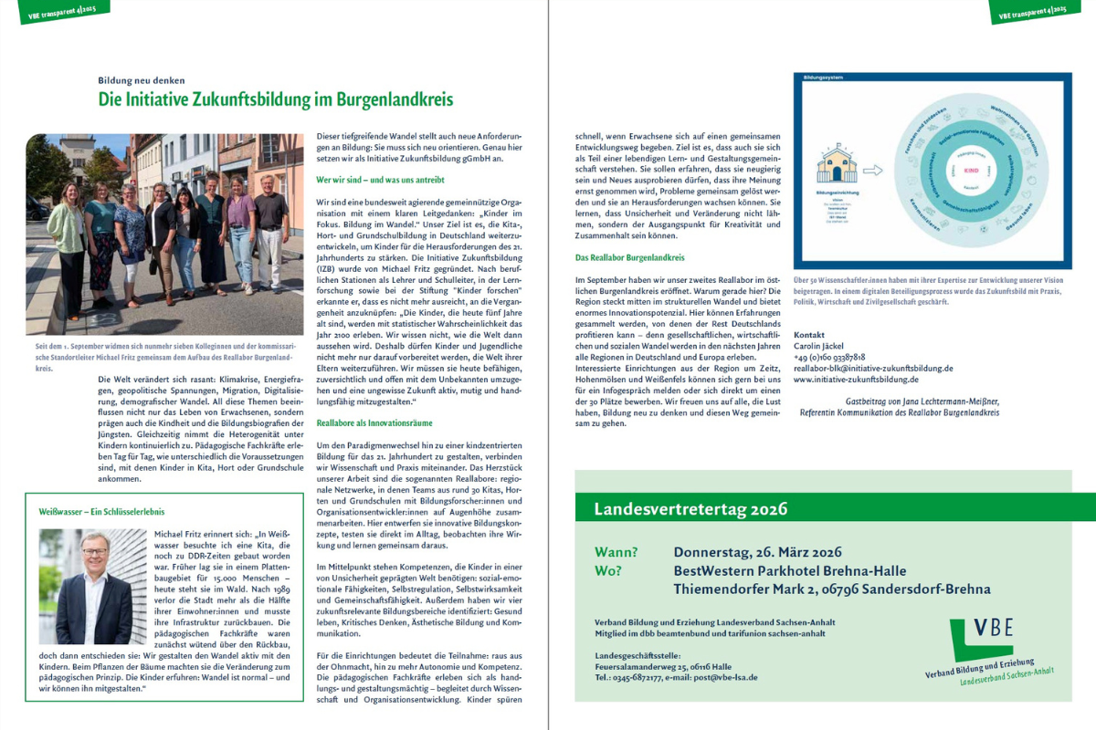 Ein Screenshot des Artikels