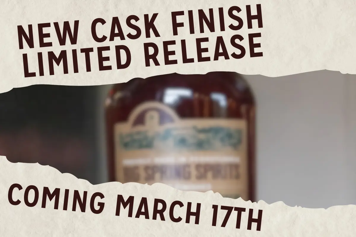 New cask finish limited release flyer