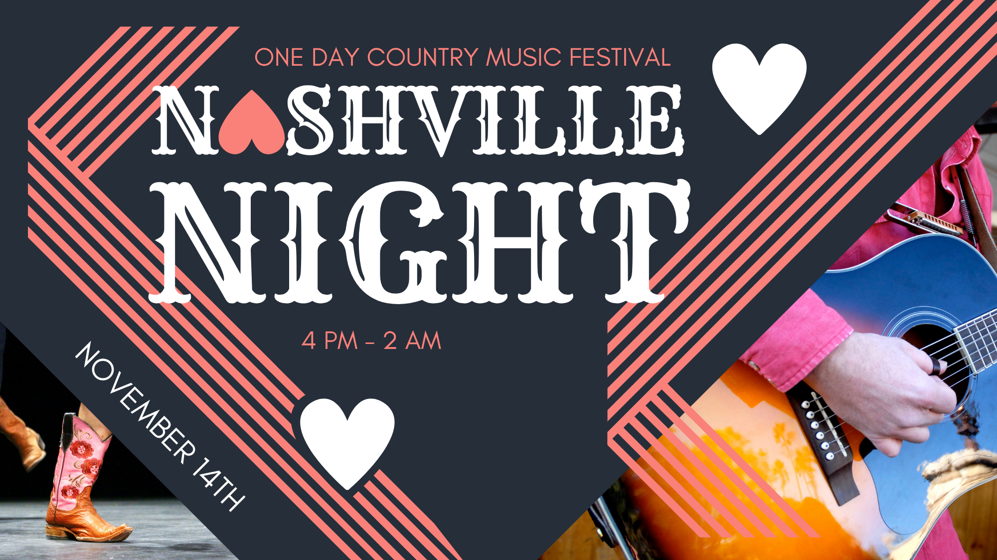 One Day Country Music Festival - Nashville Night November 14th