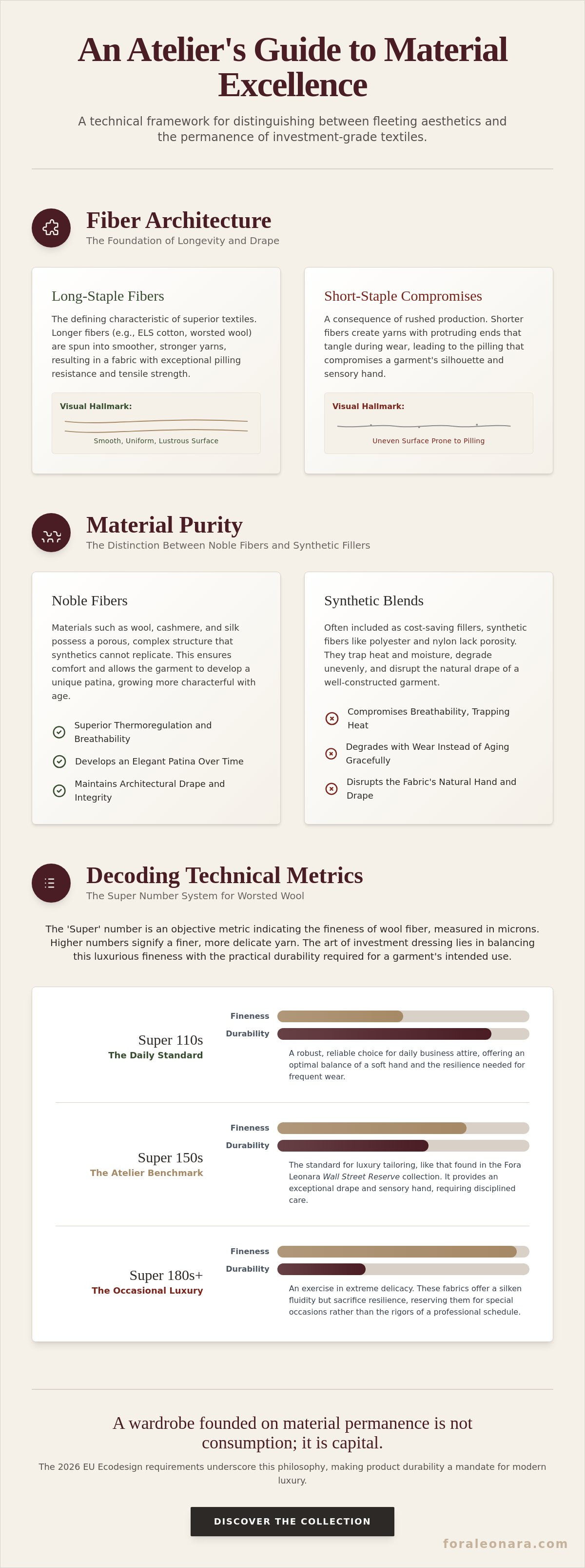 How to spot high quality fabrics