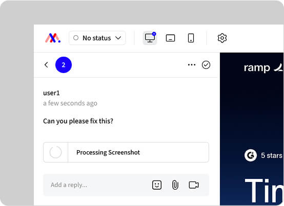 Image of Markup UI