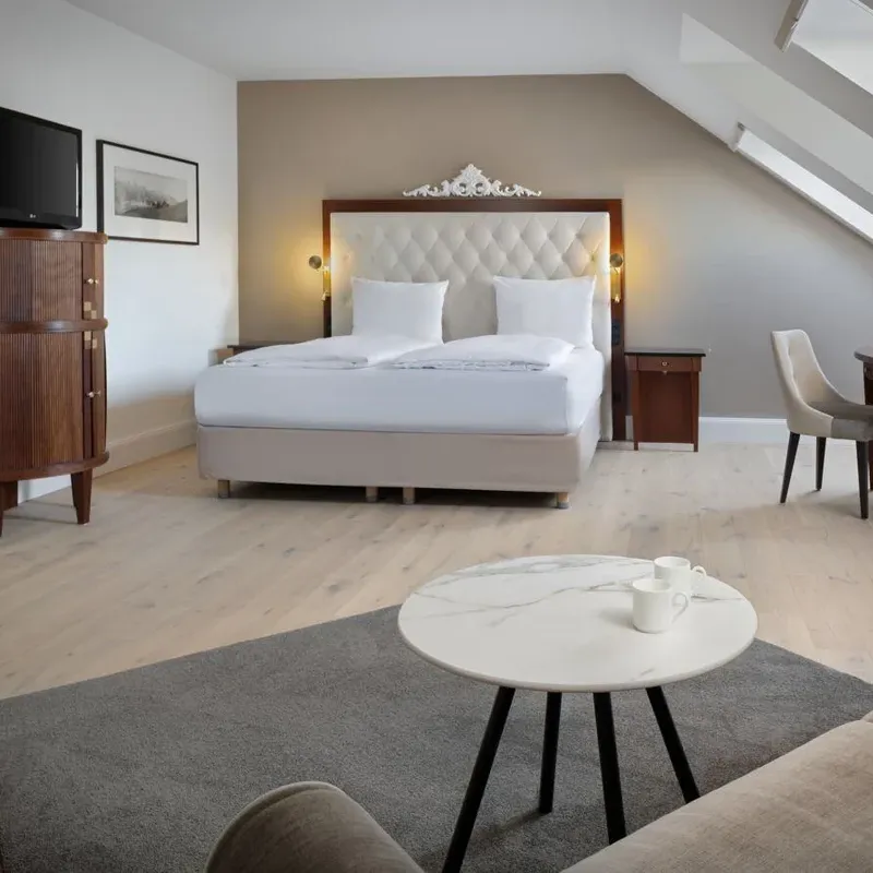 The Fuschl Superior Deluxe room at the Arabella Jagdhof Resort am Fuschlsee