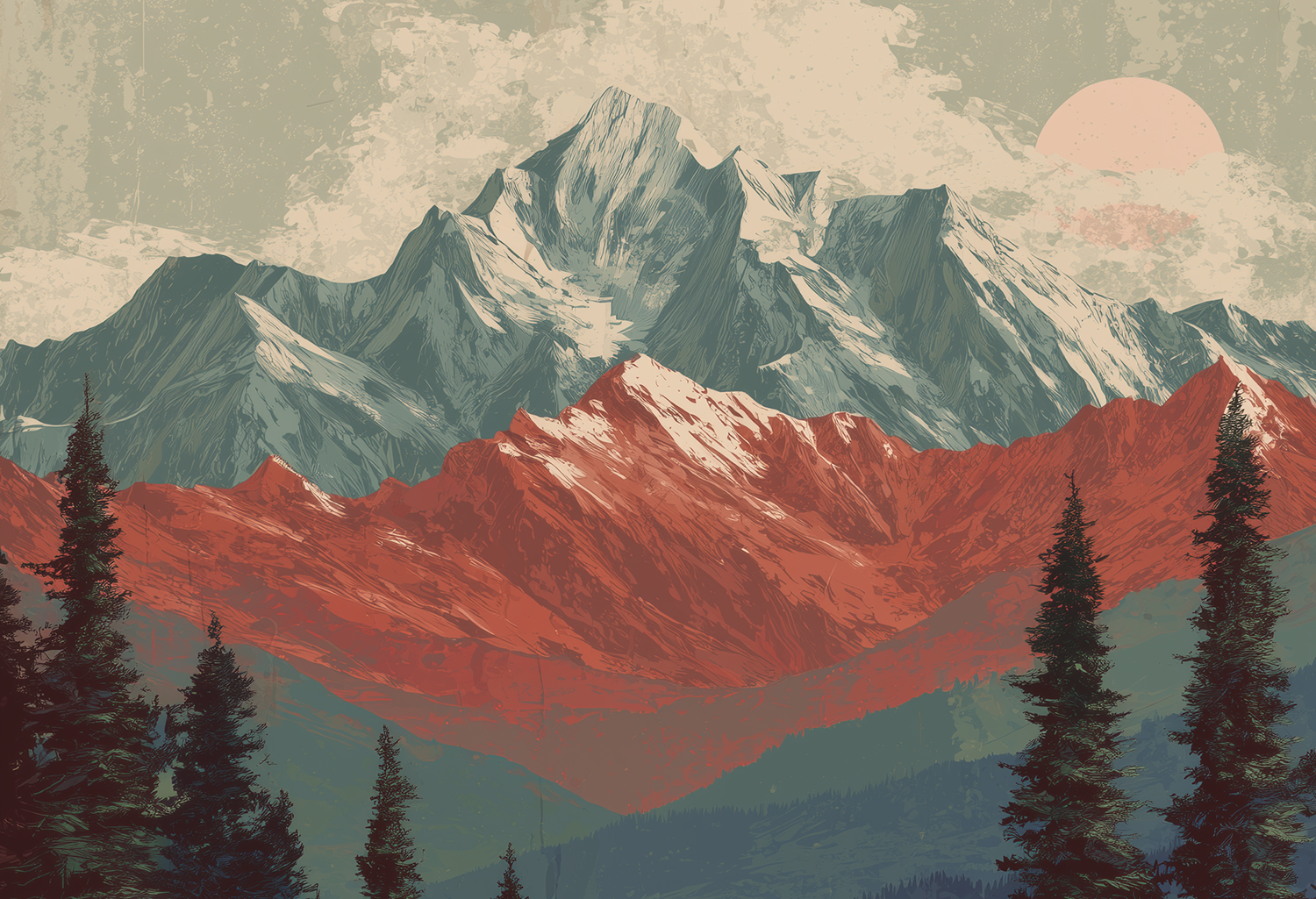 View to the fortress of Hohen Salzburg