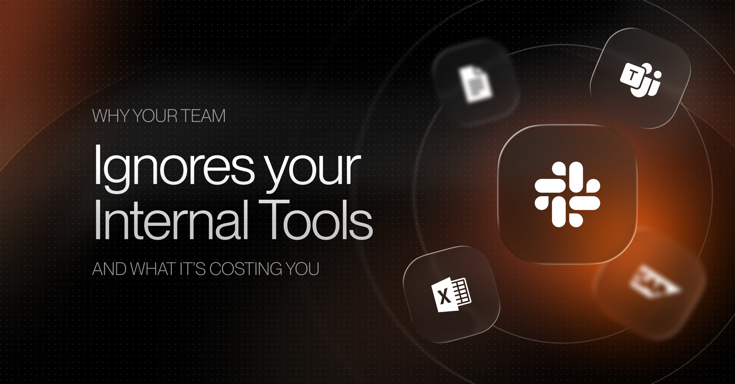 Why Employees Ignore Your Internal Tools (And What It's Costing You)