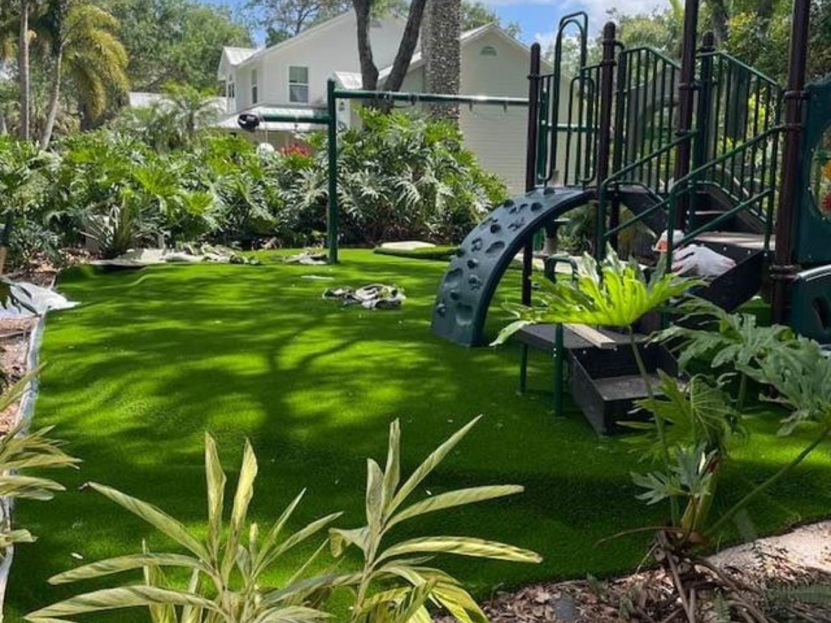 artificial playground turf