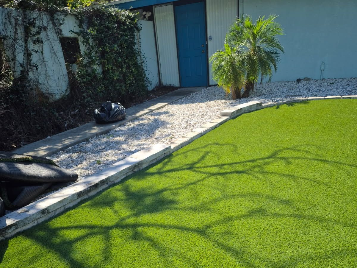 Playground artificial turf