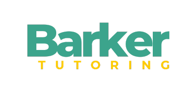 Barker Tutoring text for logo.