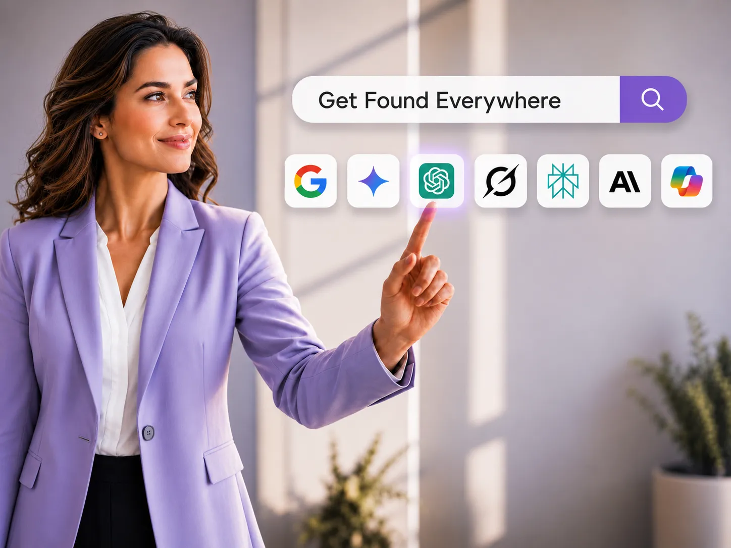 SEO and AI search engine optimization for medspas showing visibility across Google ChatGPT and major AI platforms