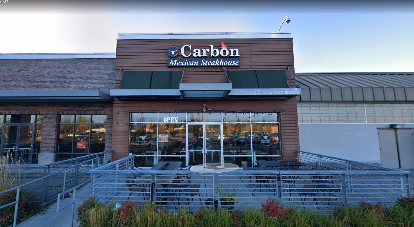 Carbon's Silverdale location photo from the outside of the establishment 