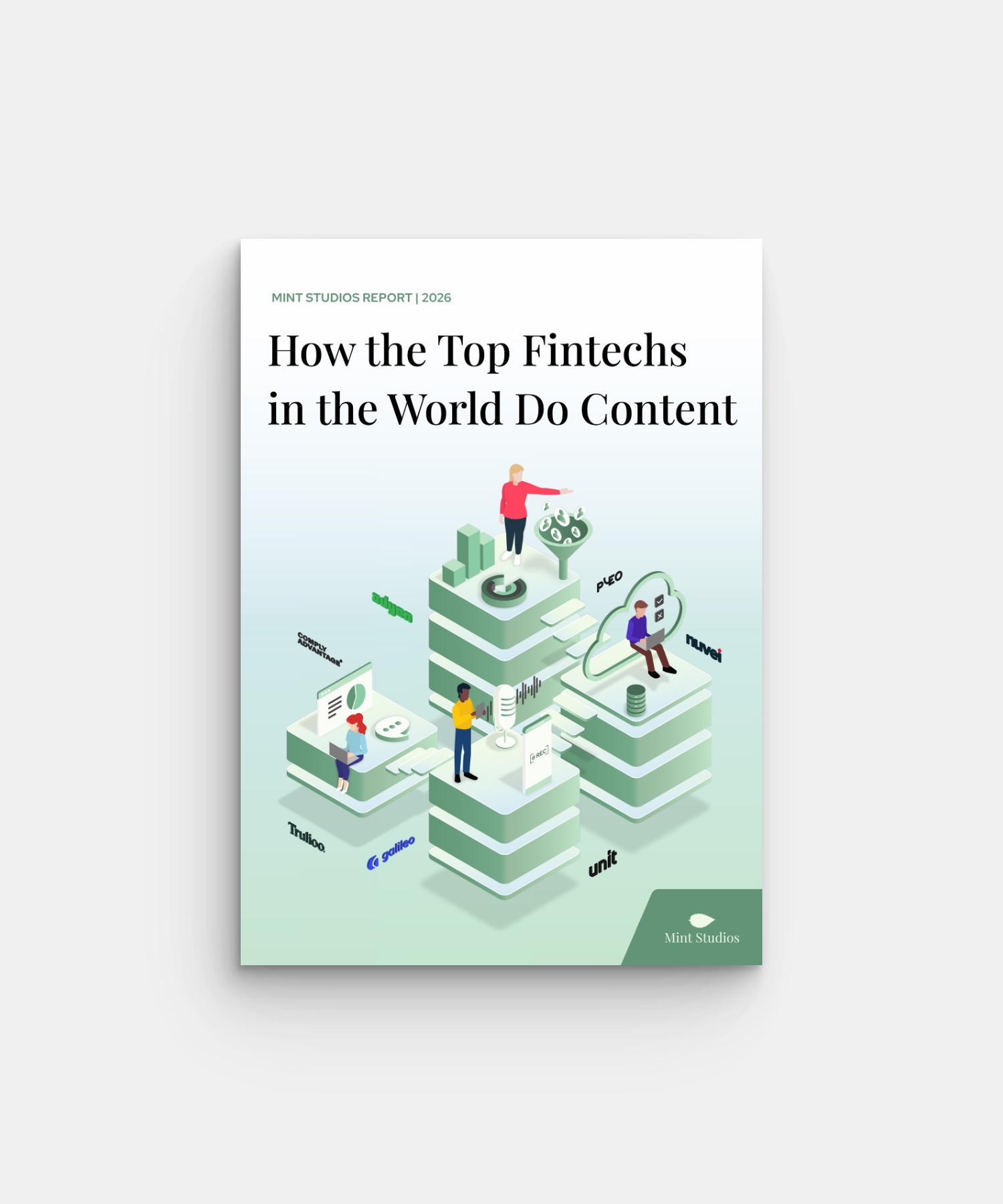 How the Top Fintechs in the World Do Content - Report Cover