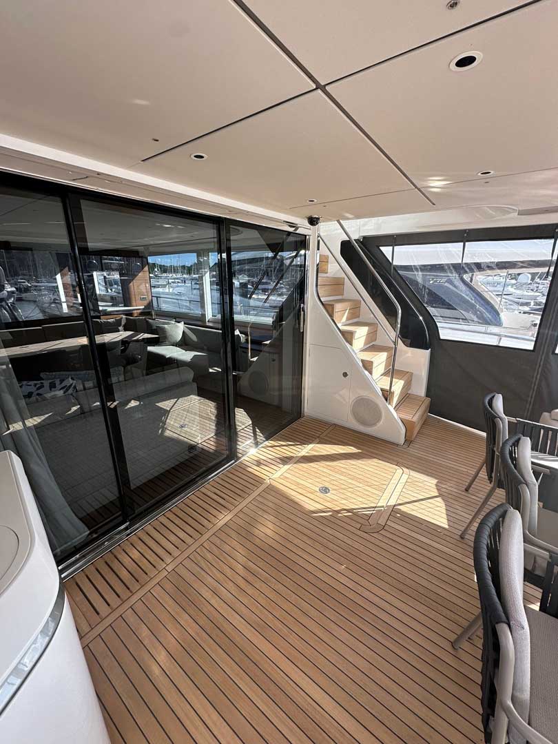 Sliding Doors on a Yacht