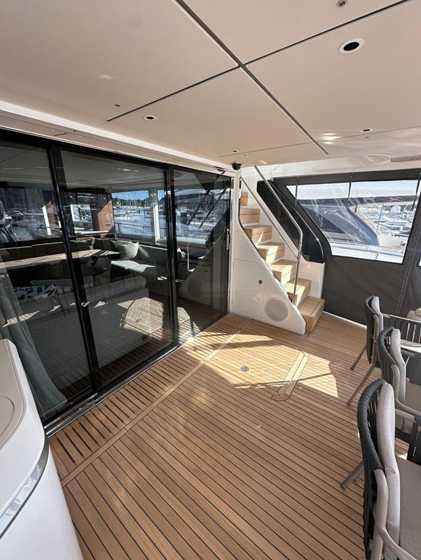 Another watertight door installed on a Yacht by Aquamare.