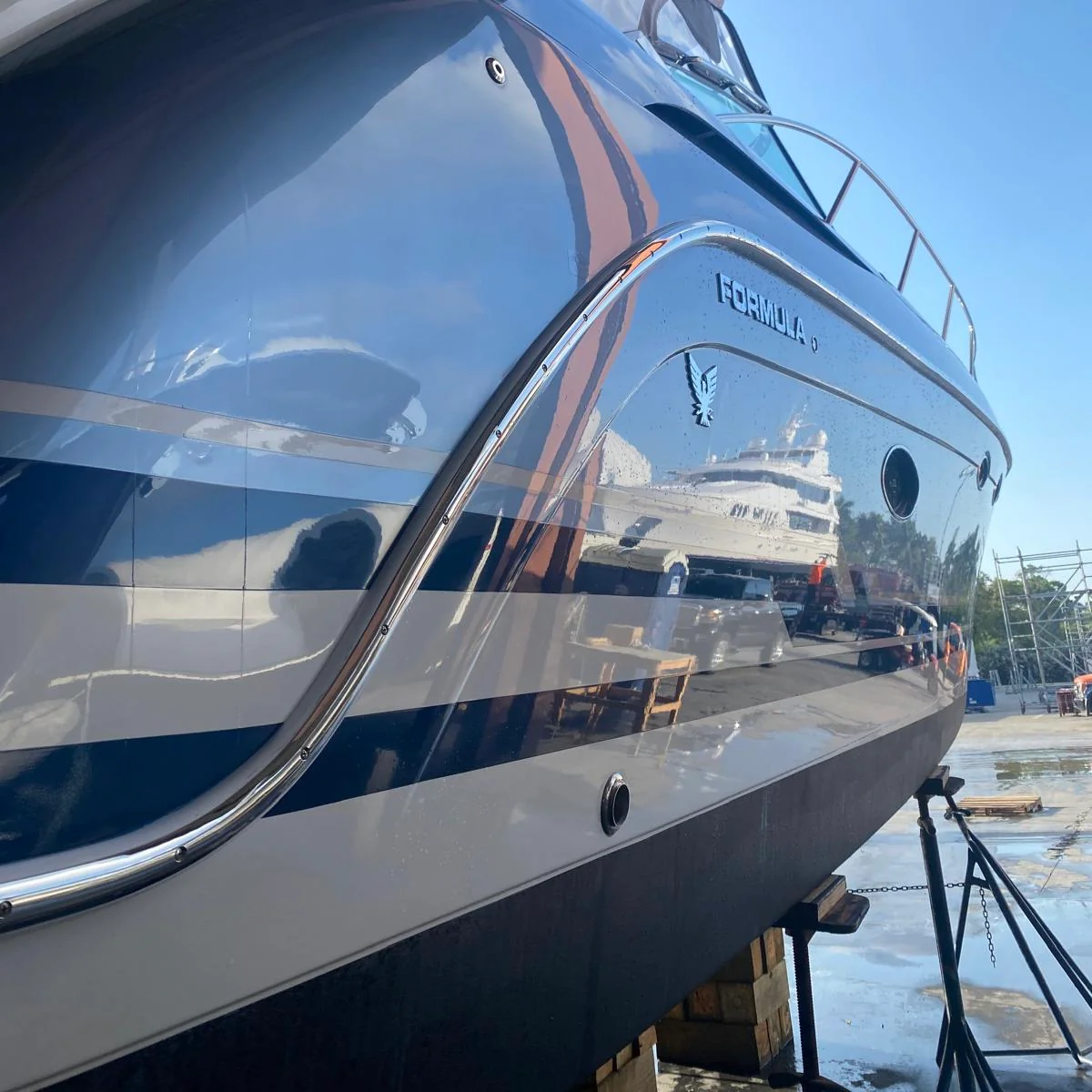 Immaculate finish and paintwork restored after comprehensive repairs