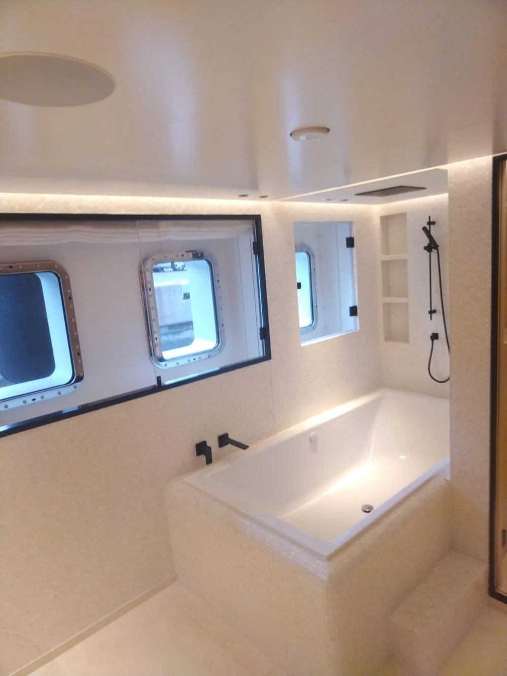 Precision installation delivers a seamless, luxurious bathroom environment