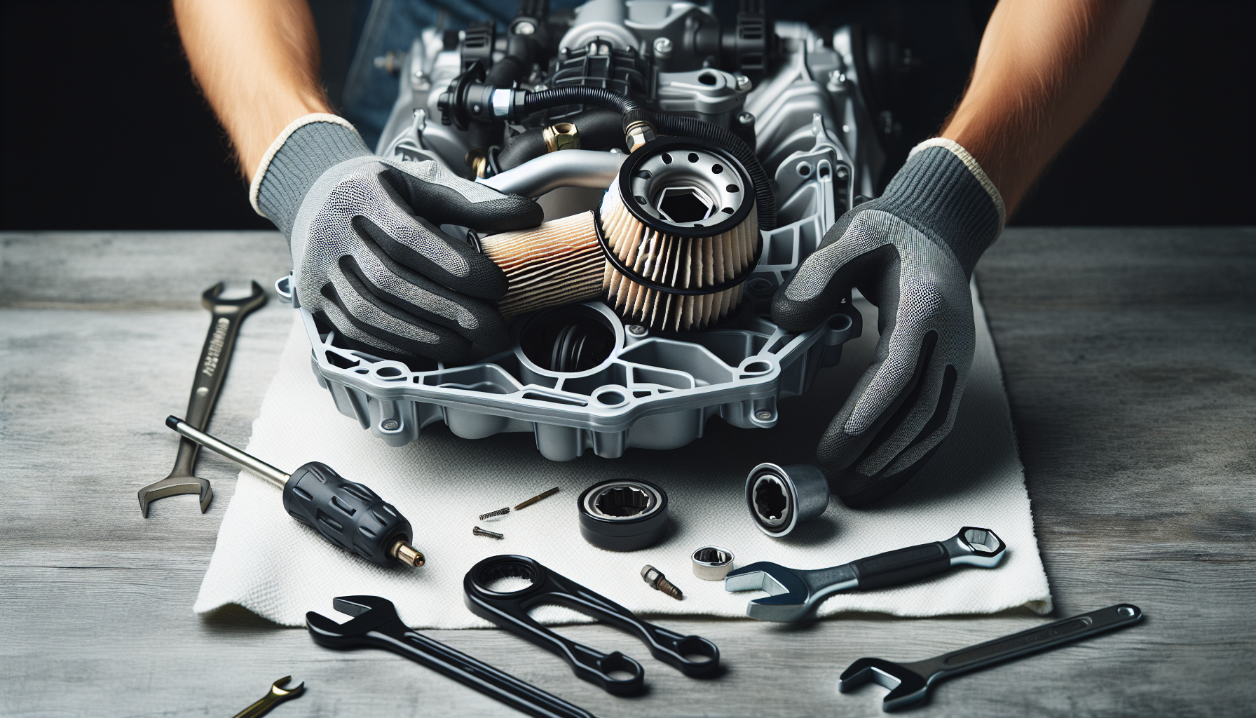 Changing jet ski oil filter