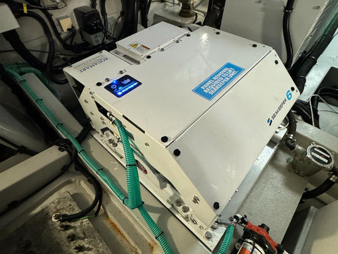 after freshwater rinsing to prevent corrosion from prolonged exposure to seawater