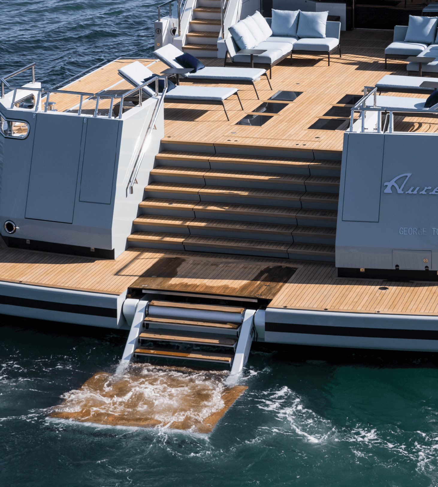 Retrofit tenderlift & bathing platforms