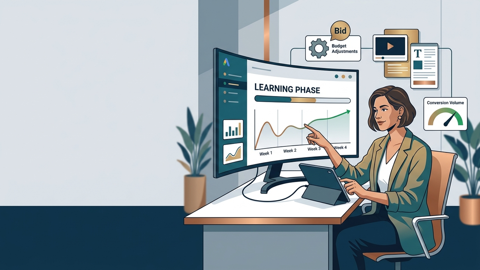 Illustration for: Google Ads Learning Phase: How Long It Lasts, What Resets It, and How to Shorten It