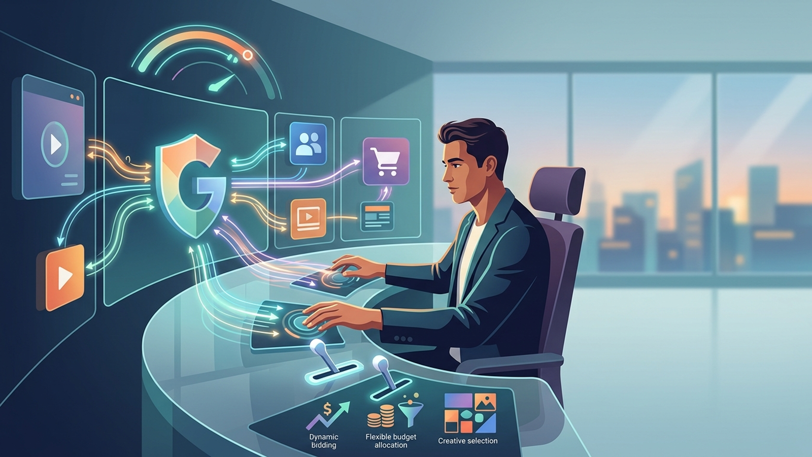 Illustration for: Real-Time PPC Optimization Across Google Ads and Beyond: How Multi-Channel Automation Actually Works