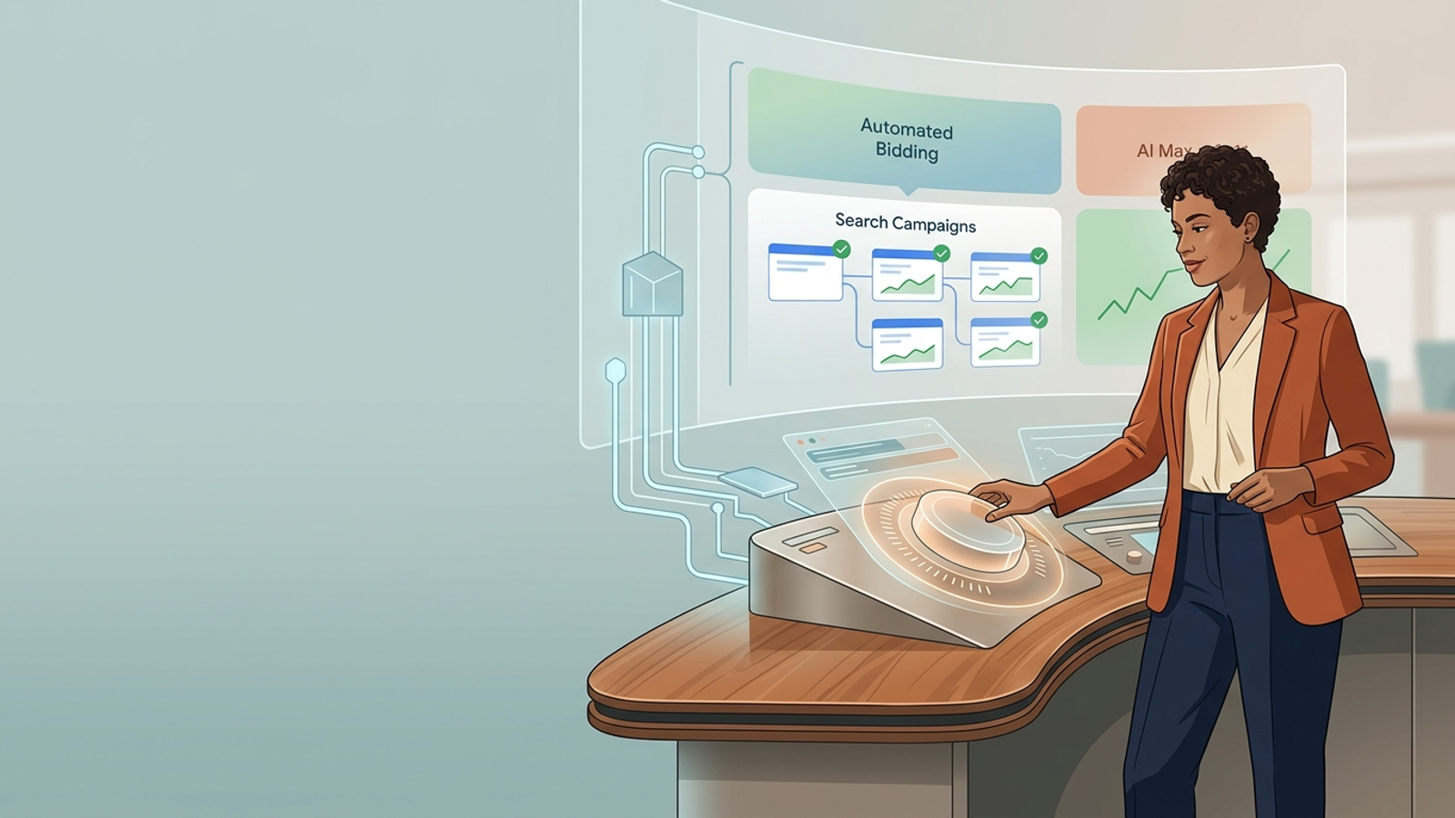 Illustration for: AI Max for Search Campaigns: The 2026 Setup Guide (and How It Interacts With Automated Bidding)