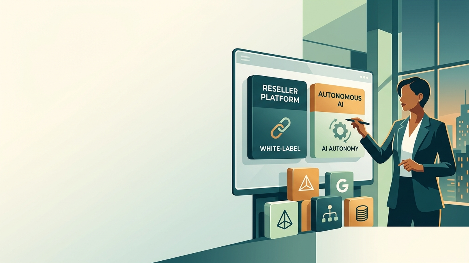 Illustration for: Optmyzr Alternatives for Agencies That Need White-Label Reselling and AI Automation