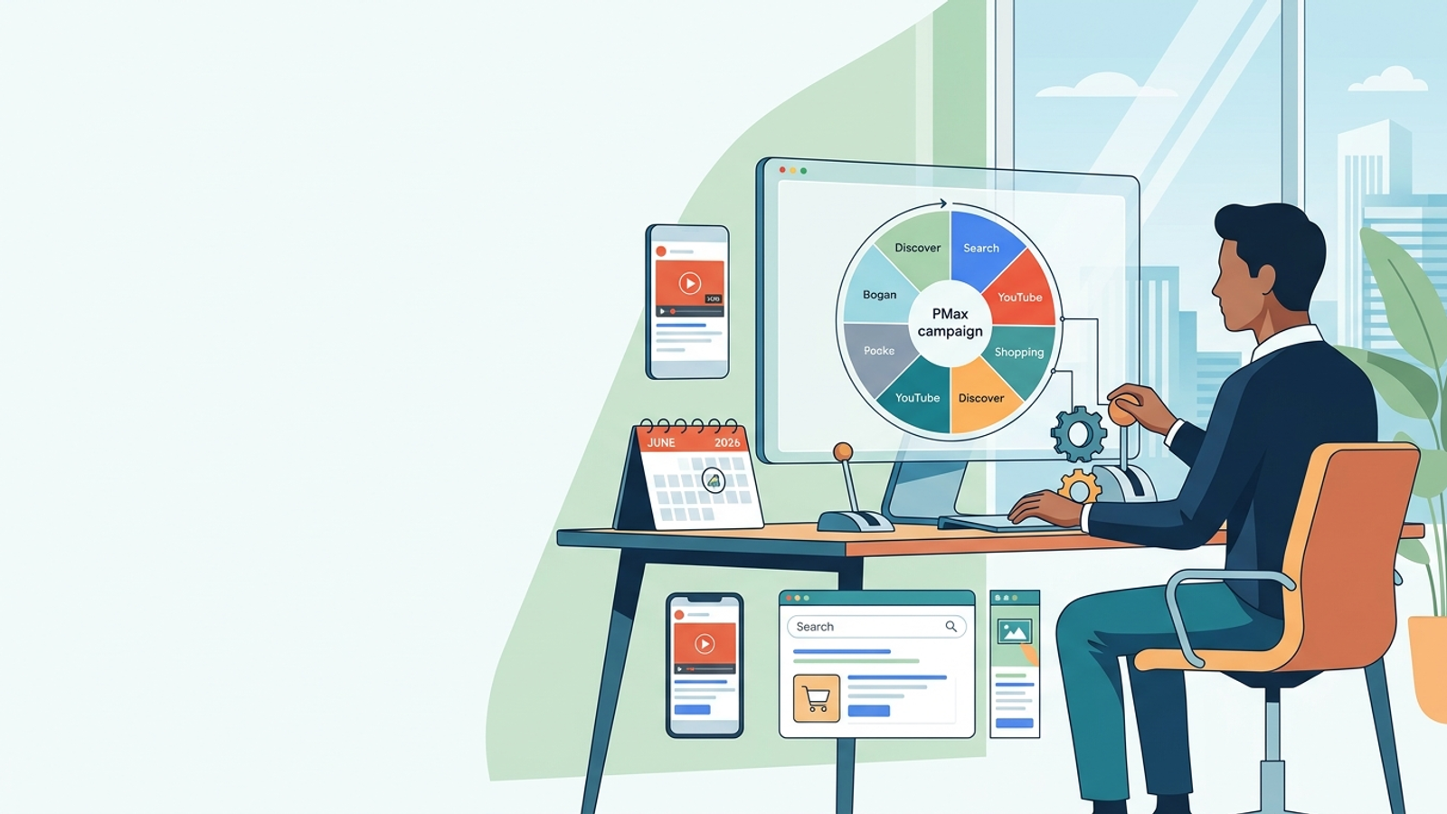 Illustration for: Google Ads Performance Max in 2026: How It Works, What You Control, and When It Wins
