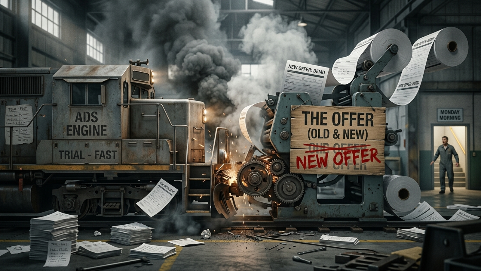 Cover image for: The Page Changed Friday. The Ads Kept Selling the Old Offer.