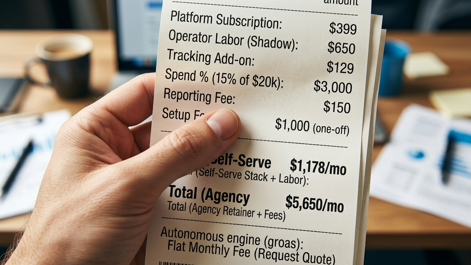 Cover image for: What AI Google Ads Management Costs Per Client: The Fees Behind the Quote