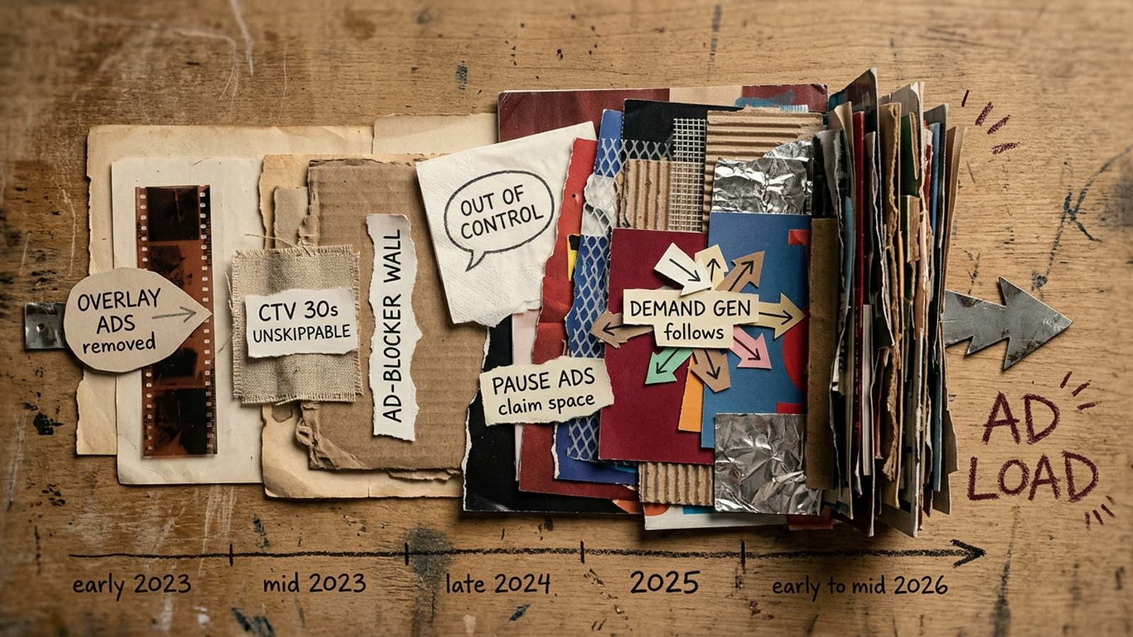 Cover image for: How YouTube’s Ad Load Built Up: A Timeline from 2023 to 2026