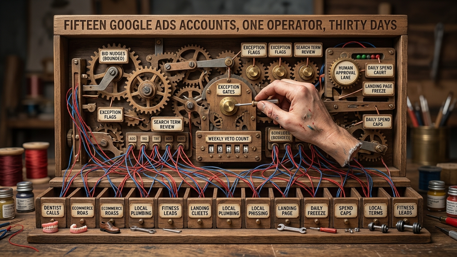 Cover image for: Fifteen Google Ads Accounts, Zero New Hires: A 30-Day Migration Plan