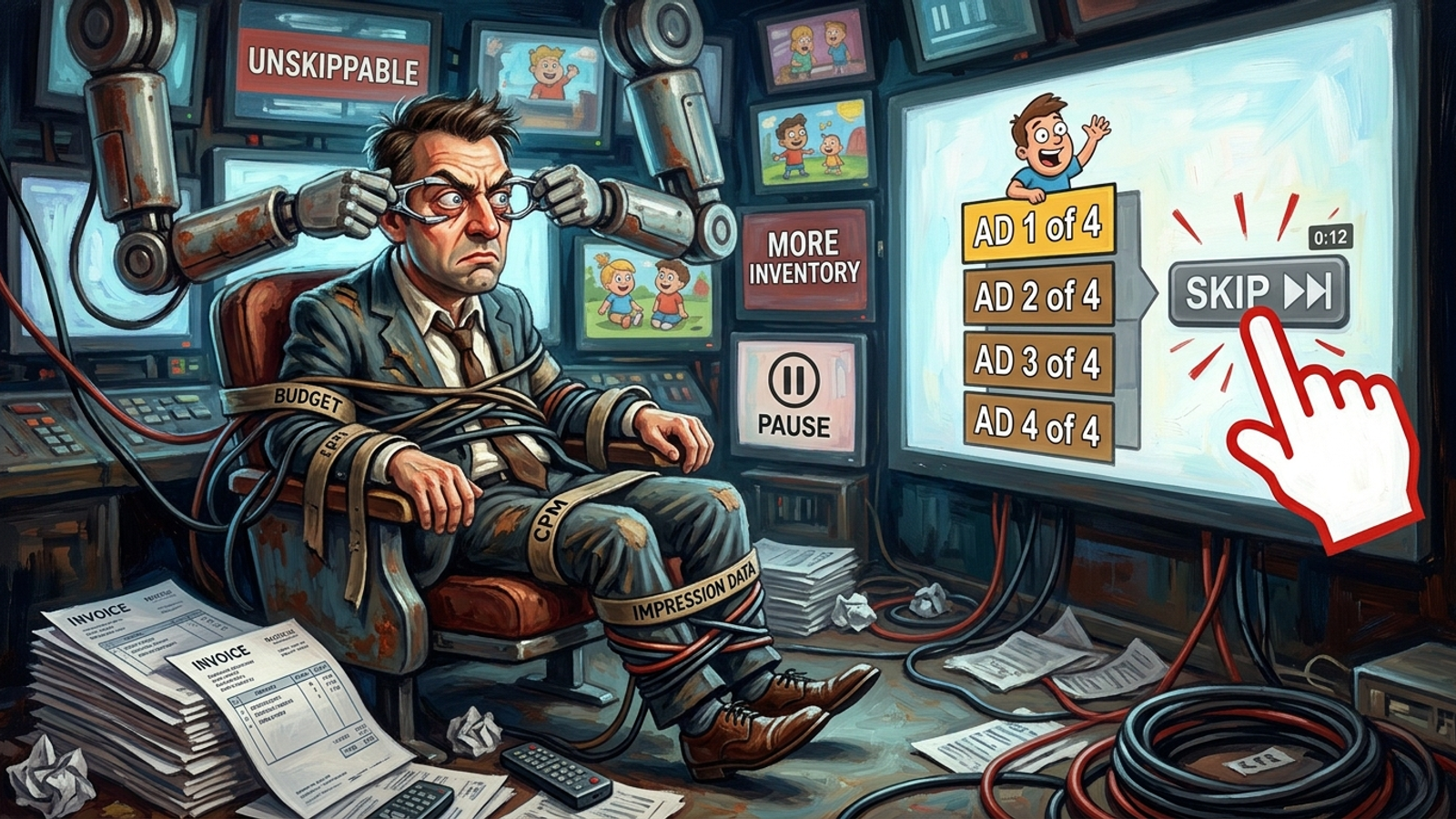 Cover image for: YouTube’s Ad Bloat Is Making Advertisers Pay to Be Ignored